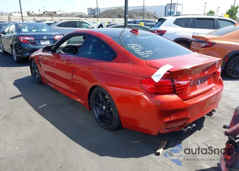 2015 BMW M4 z USA, uszkodzony, nr VIN WBS3R9C53FK332051